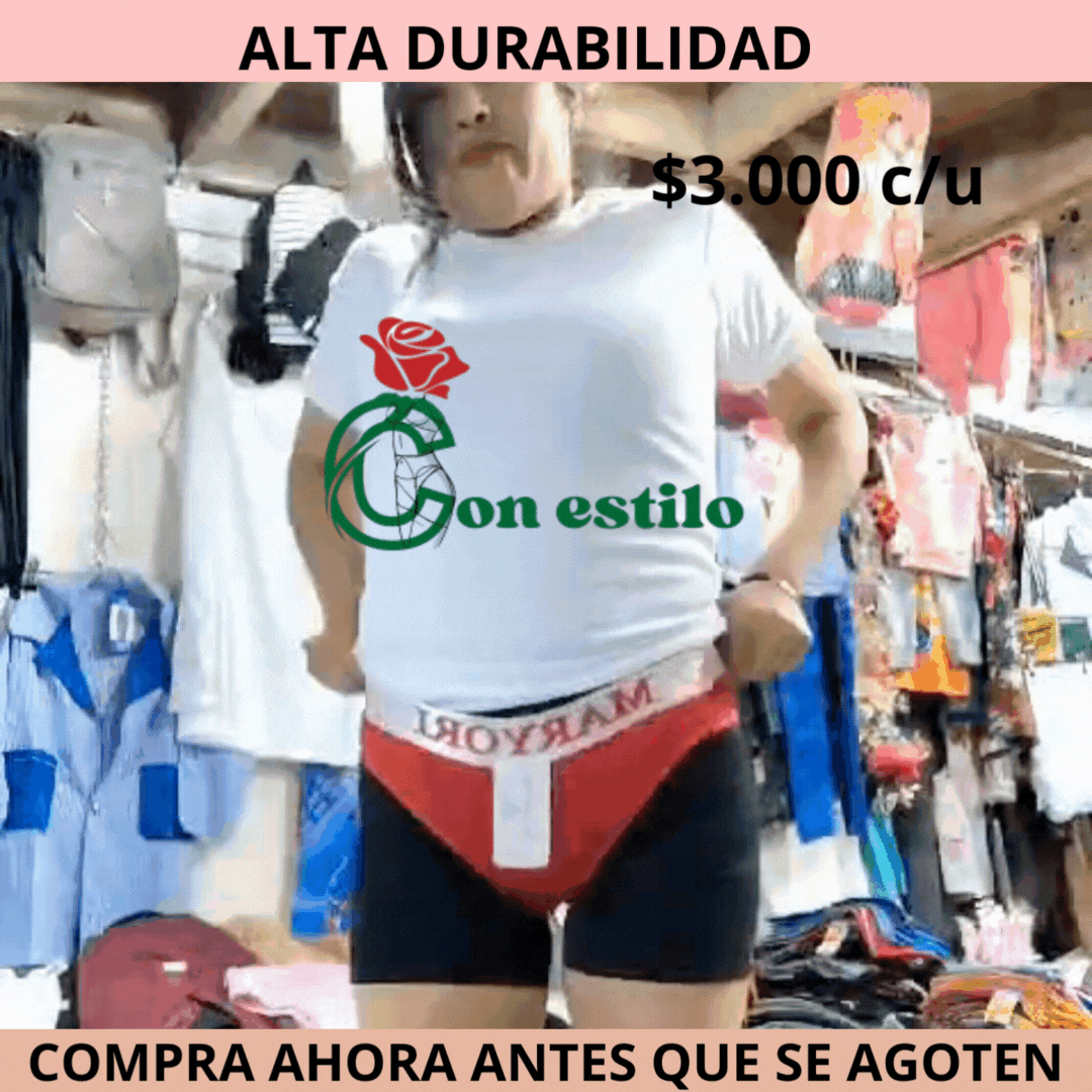 CALZÓN ALGODON PERUANO CON PRETINA