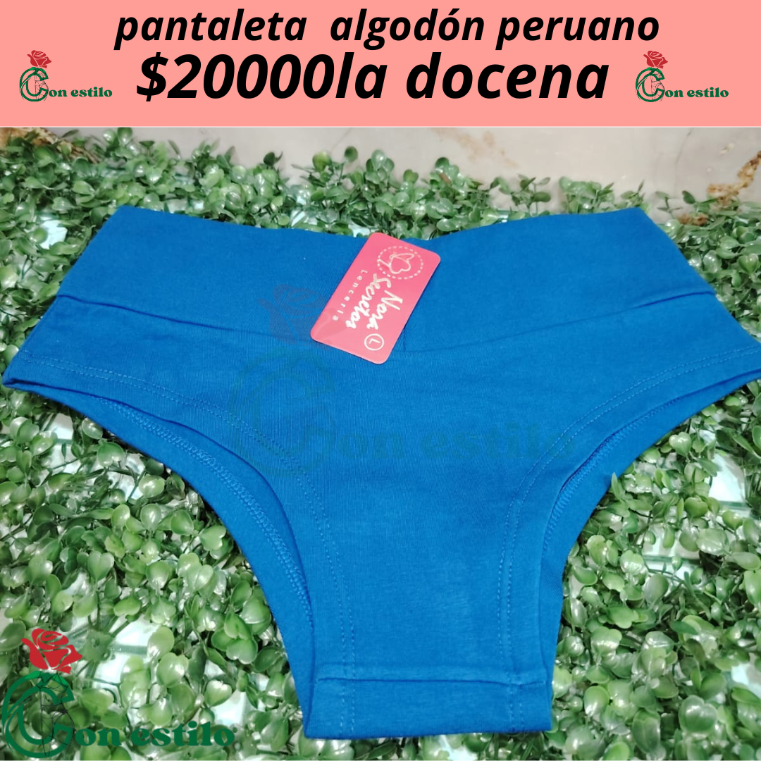 cachetero sin elastico peru docena 20000