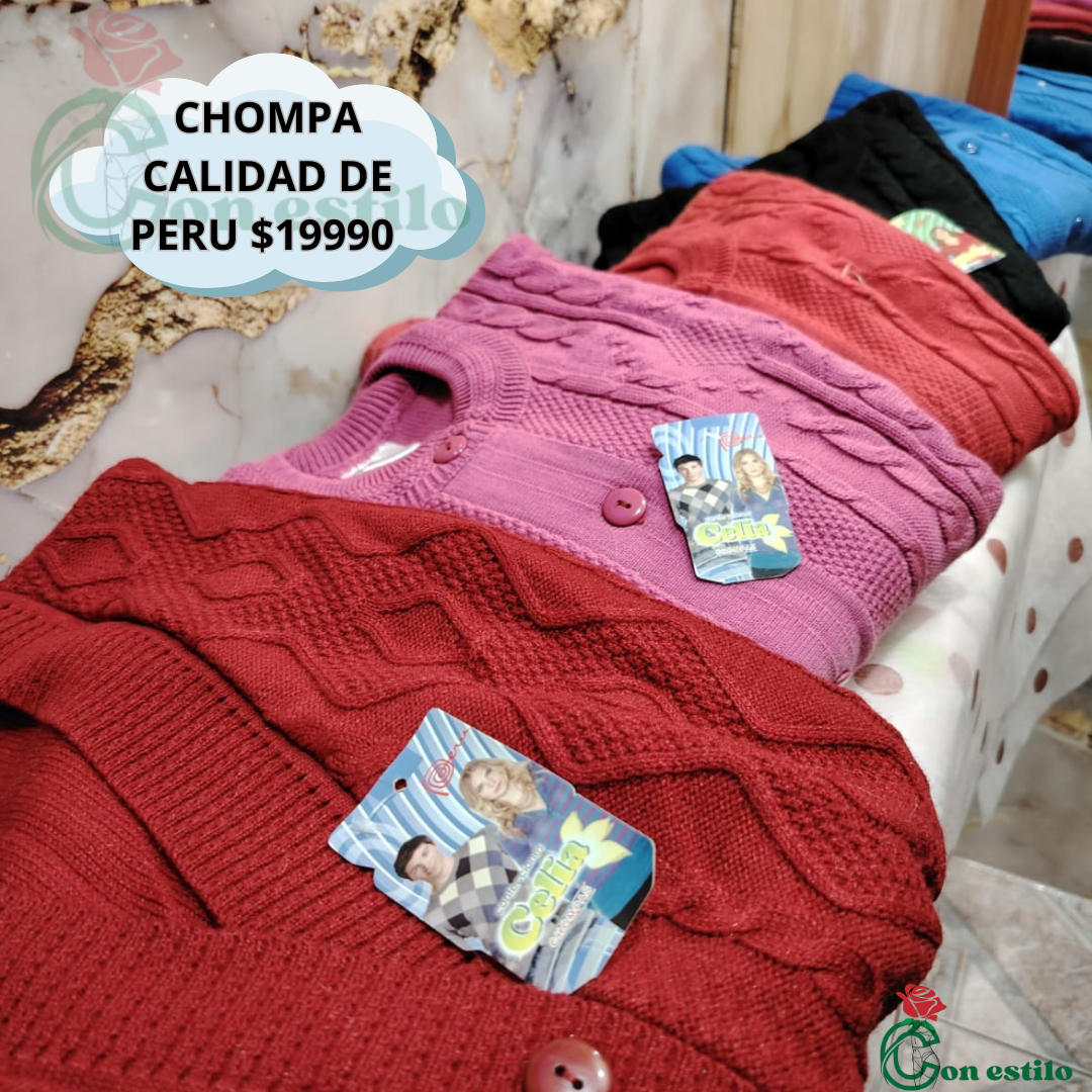 chompa peruana mujer