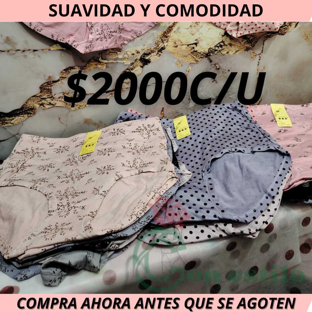CALZON DE BAMBU 2000 C/U