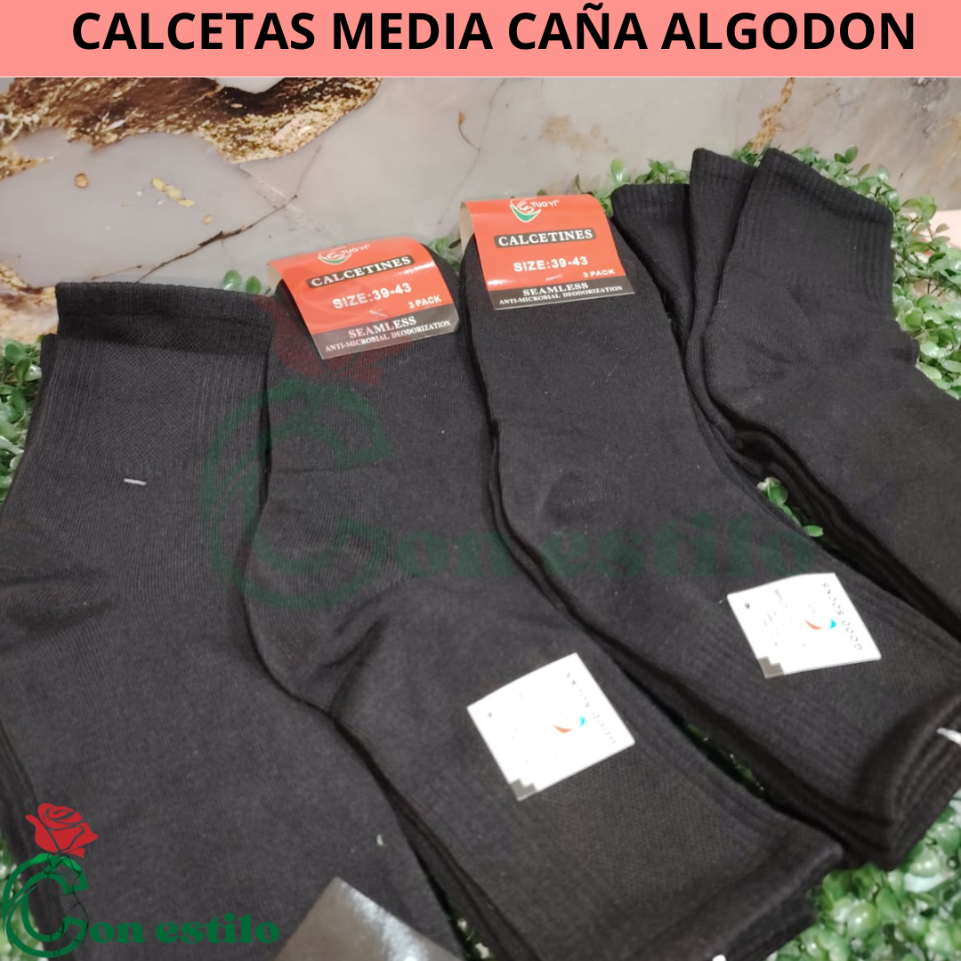 CALCETAS MEDIA CAÑA 9000 LA DC