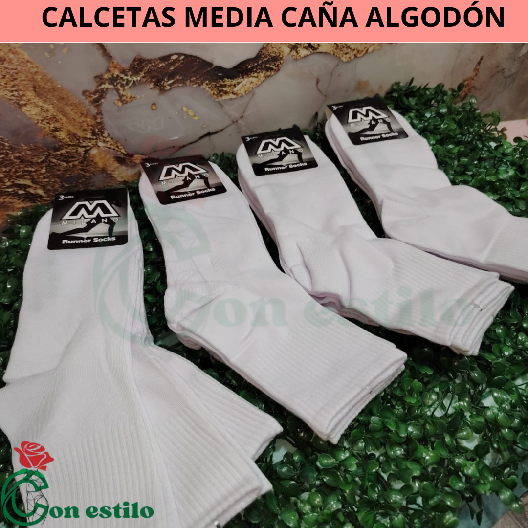 CALCETAS MEDIA CAÑA 9000 LA DC