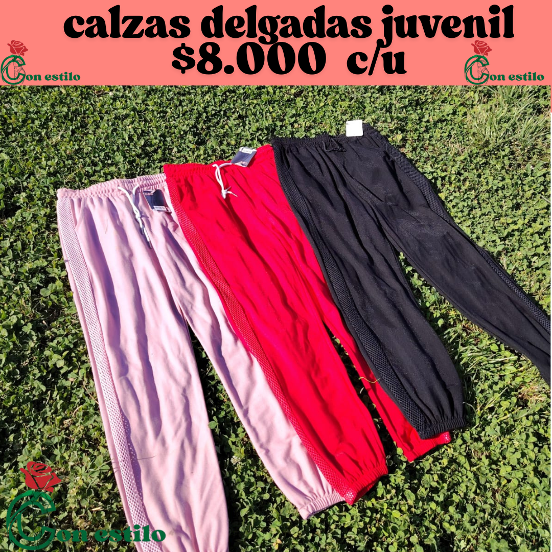 calza juvenil sueltita$8.000