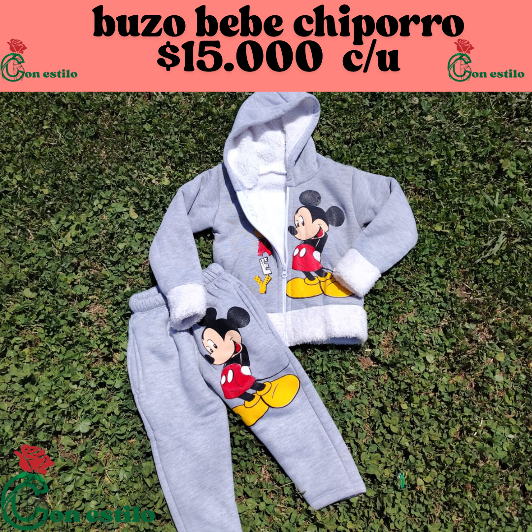 buzo bebe $15.000