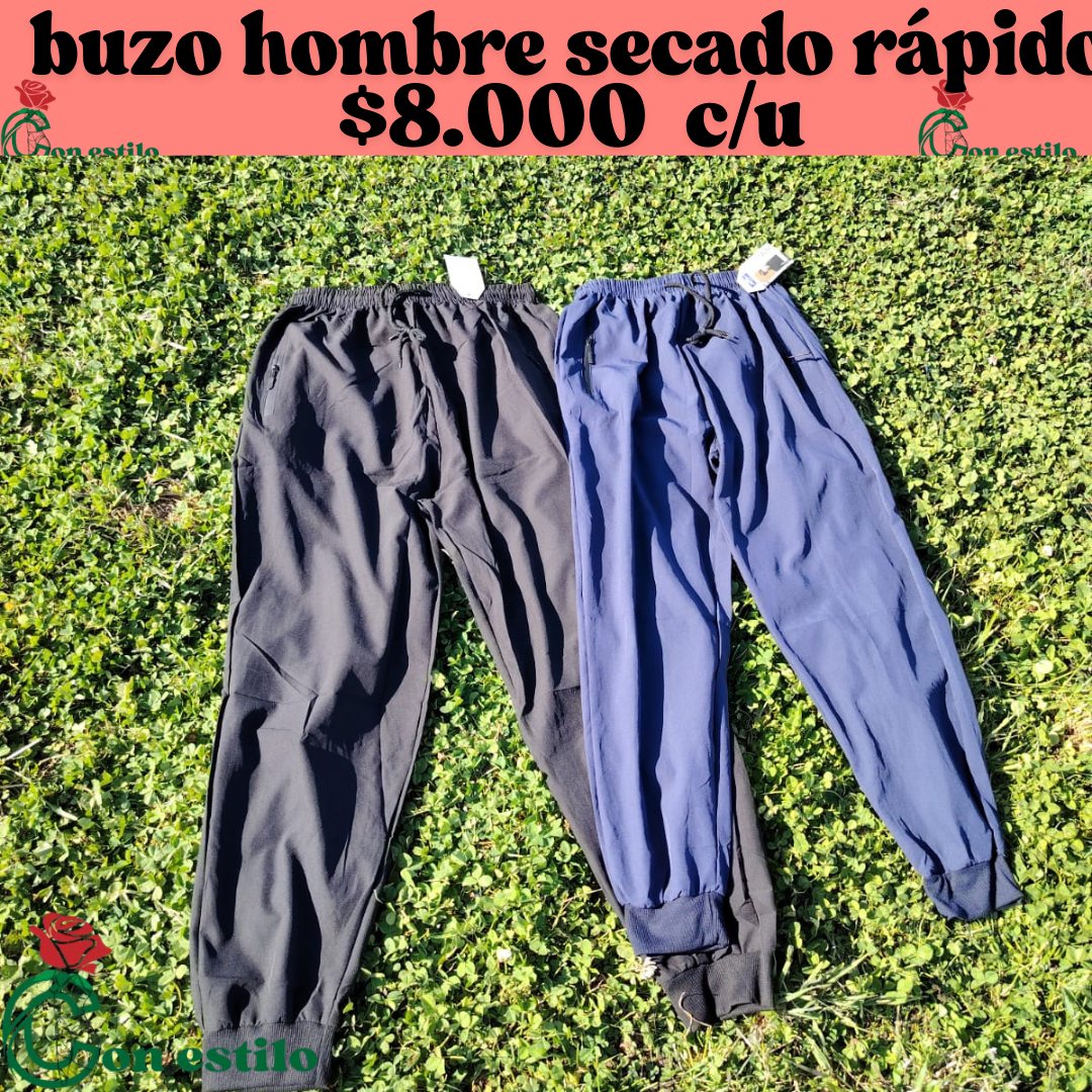 buzo secado rapido hombre $8.000