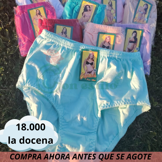 CALZON SEÑORA PERU FLOR 18000 LA DOCENA