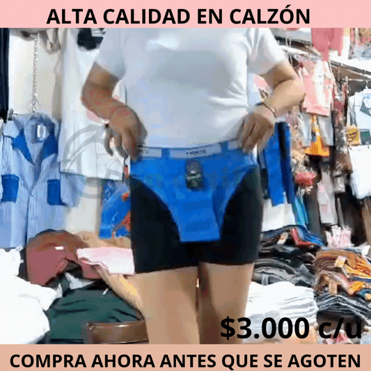 TANGA SIN COSTURA DE ALGODON PERUANO 3000 C/U