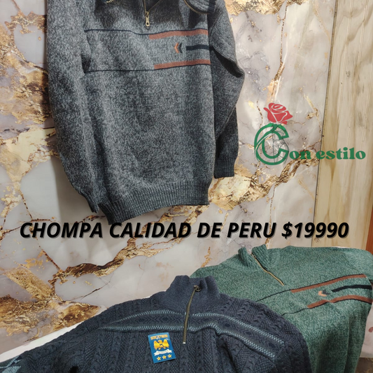 chopa peruana de hombre 20.OOO C/U