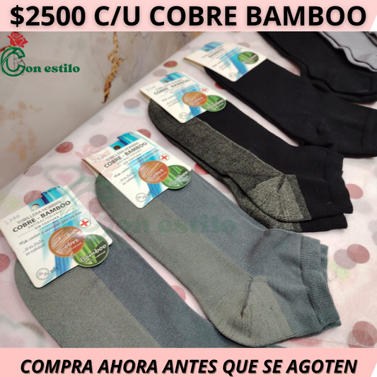 ZOQUETE COBRE BAMBOO 2500 C/U