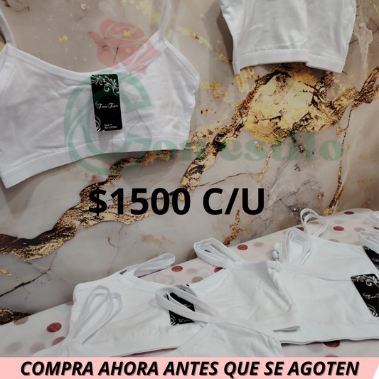 PETO NIÑA BLANCO TIRITAS ESCOLAR 1500 C/U