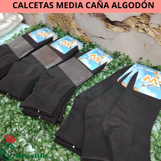 CALCETAS MEDIA CAÑA JUVENIL 31/36 $8000
