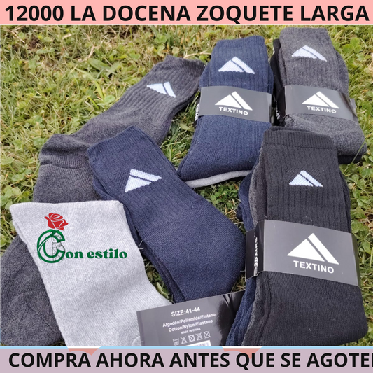 ZOQUETE TEXTINO DOCENA 12000