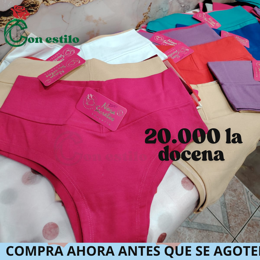 cachetero sin elastico  peru docena 20000