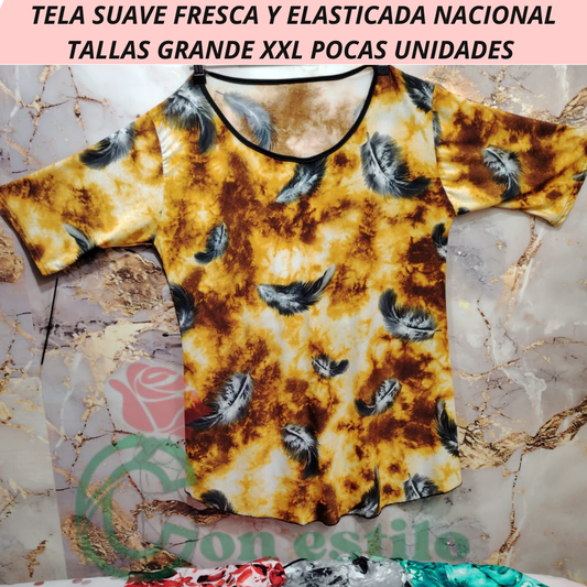POLERA FRESQUITA MUJER XXL