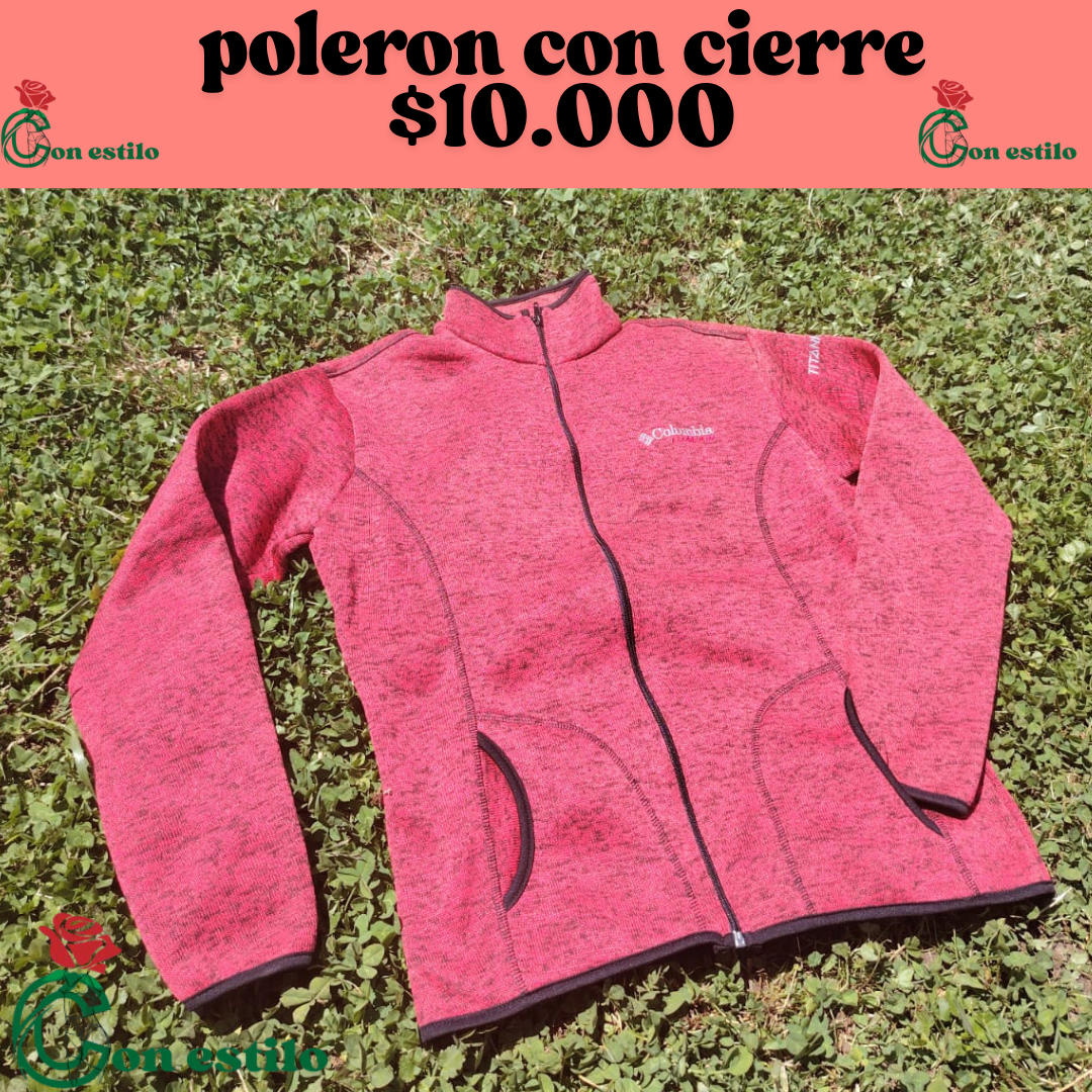 polerón con cierre $10.000