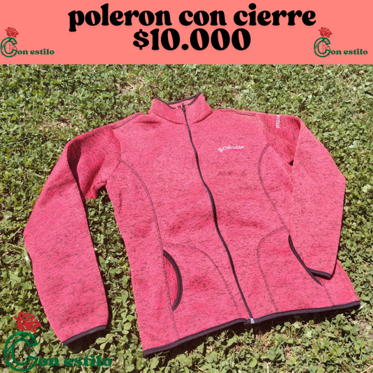 polerón con cierre $10.000