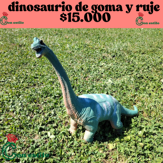 dinosaurio de goma grande 15.000