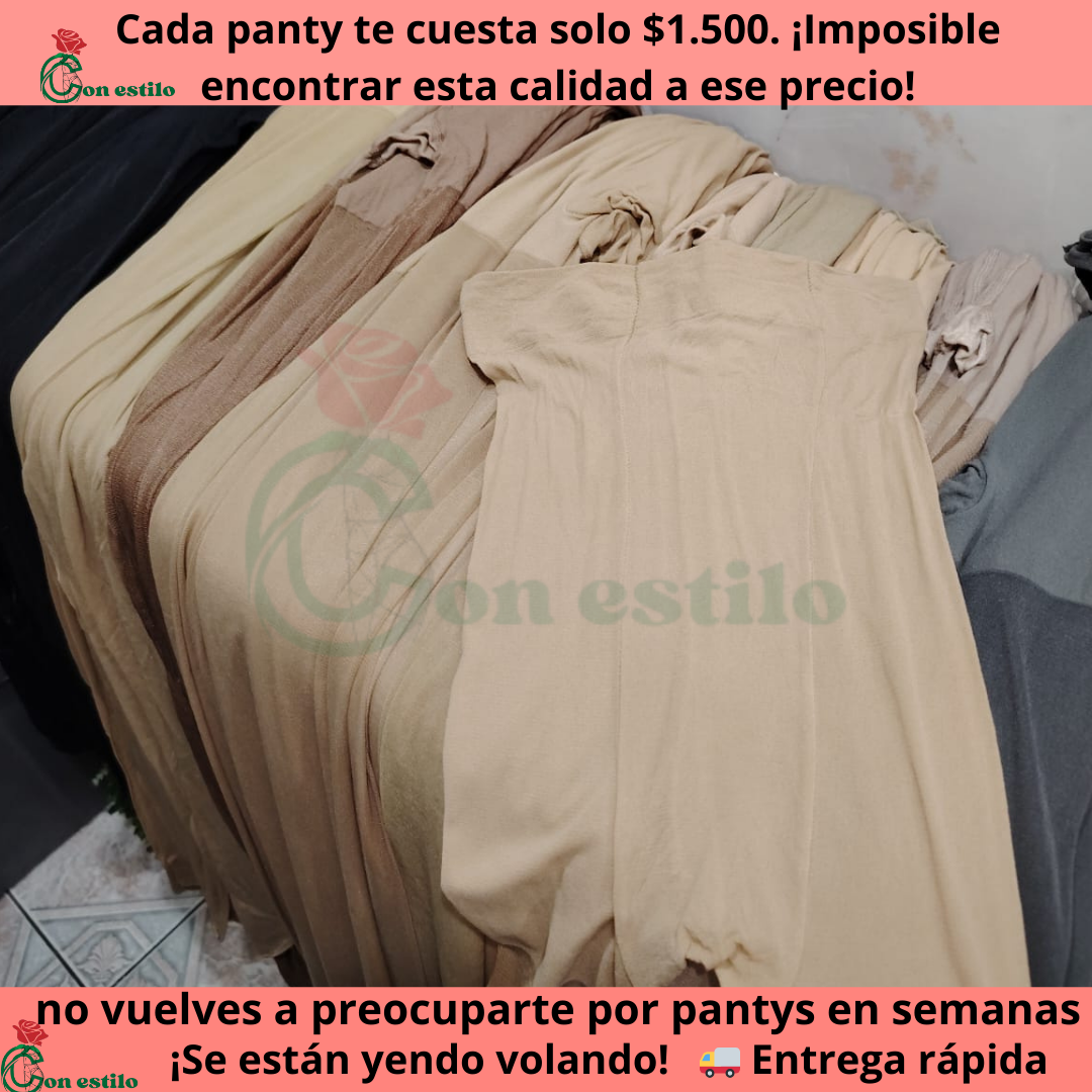 panty mujer adulto grande  10 unidades por 15000