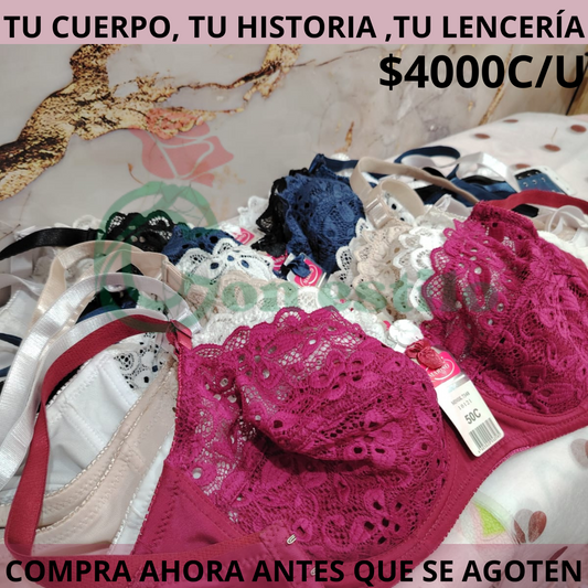 SEXI SOSTÉN DE ENCAJE COPA C